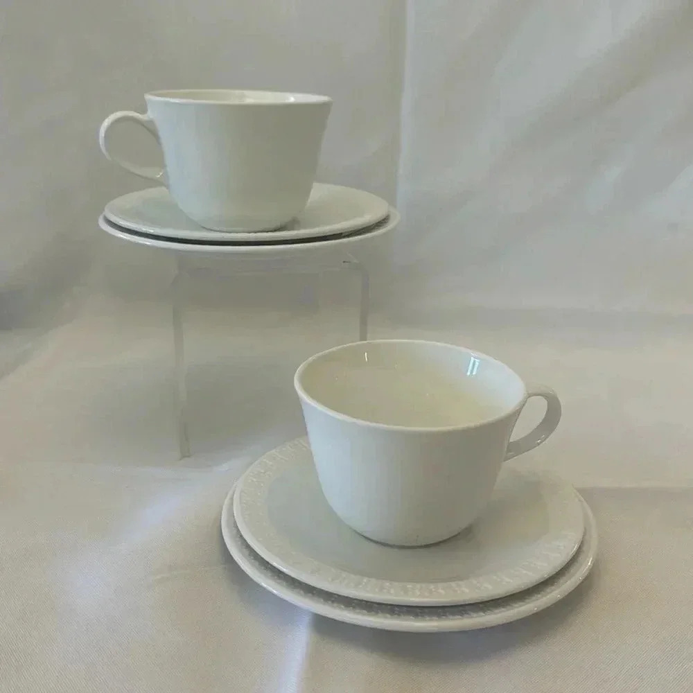 Corelle Cups Centura Plates by Corning Cup and Plate Set of 6 for 2